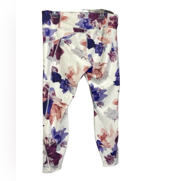 Athleta Floral Print High Rise Elation Yoga Workout‎ Leggings - Picture 3 of 8